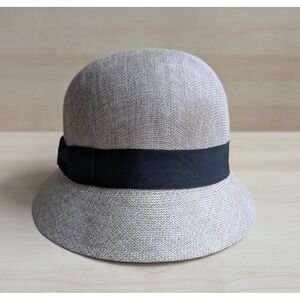 Angela And William Straw Cloche Sun Hat